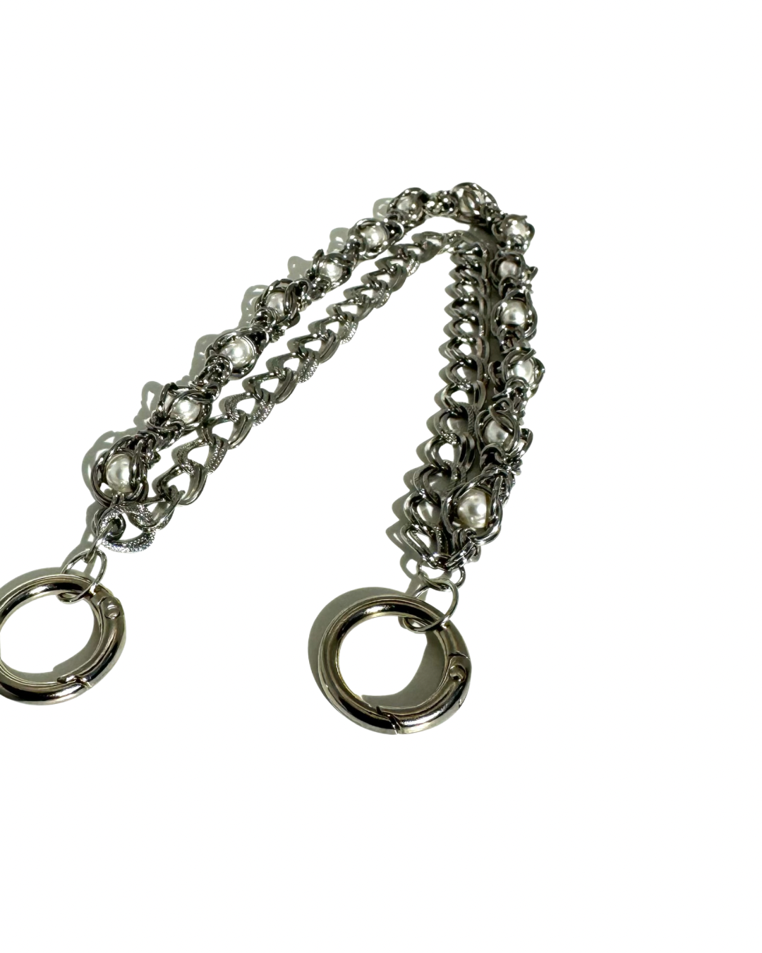 2 tier pearl chain set