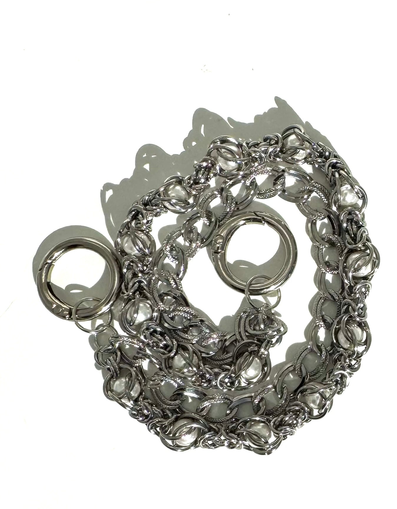 2 tier pearl chain set