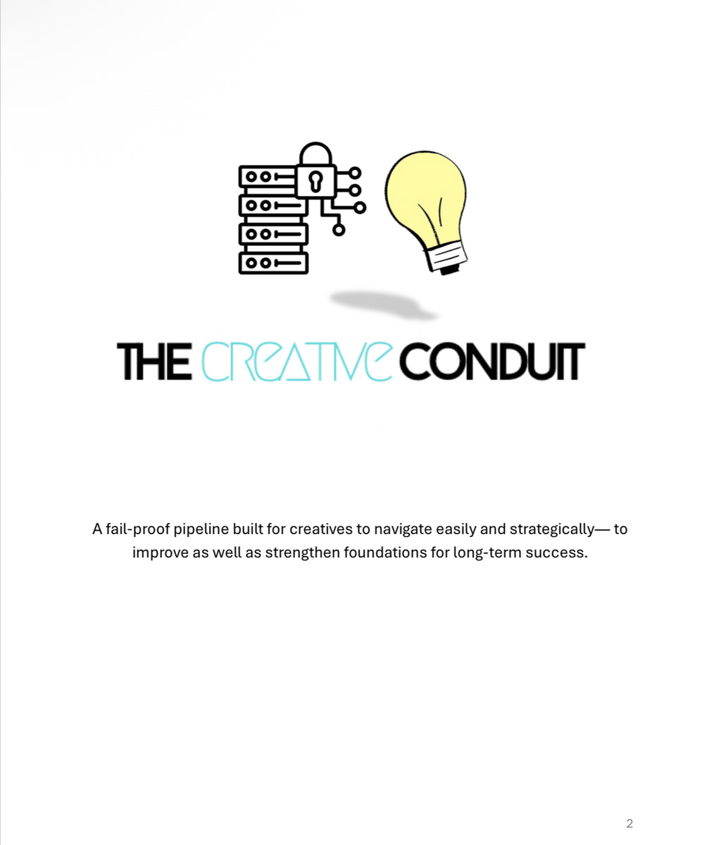 The Creative Conduit Academy & Solutions + 12 month planner