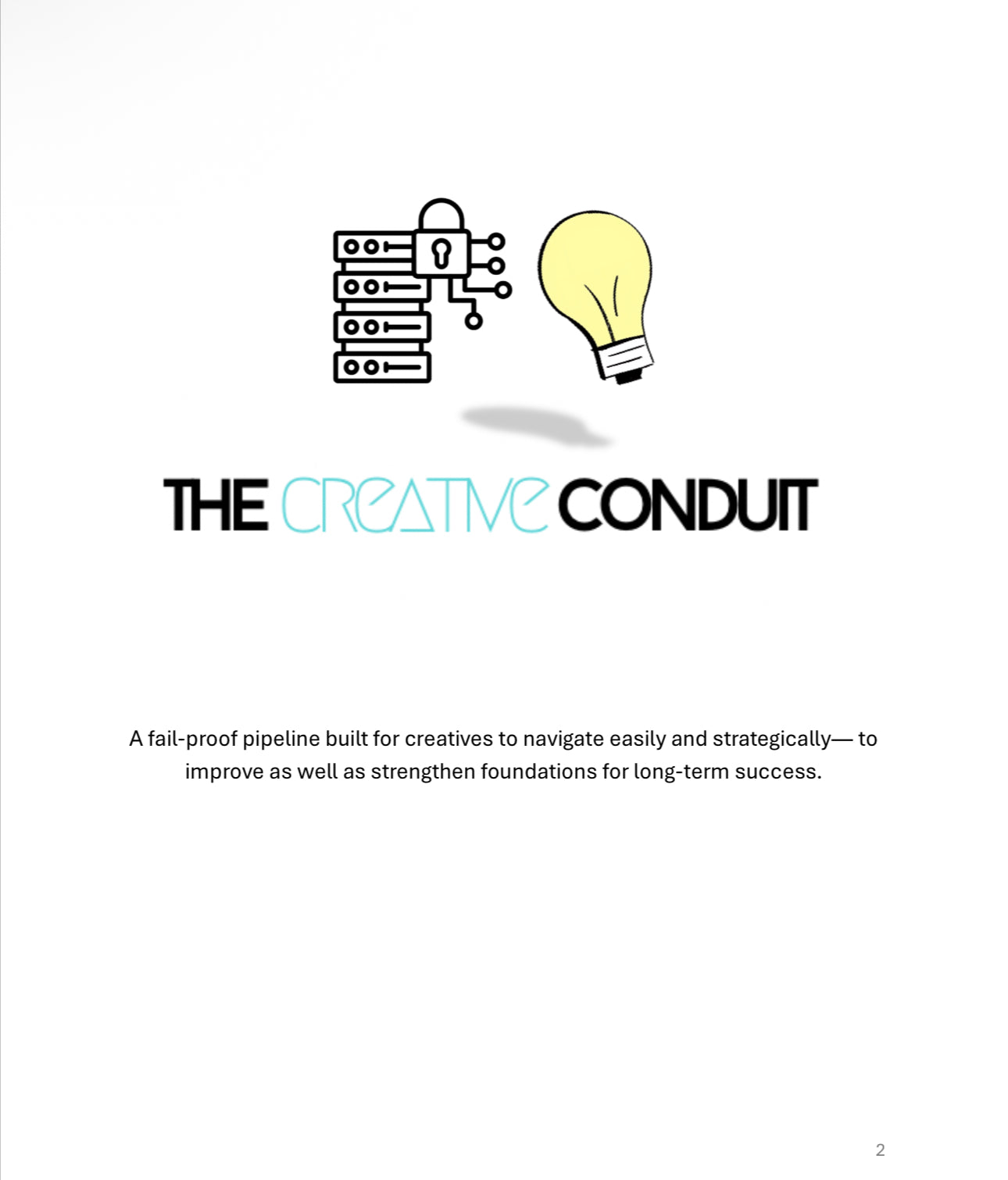 The Creative Conduit Academy & Solutions + 12 month planner